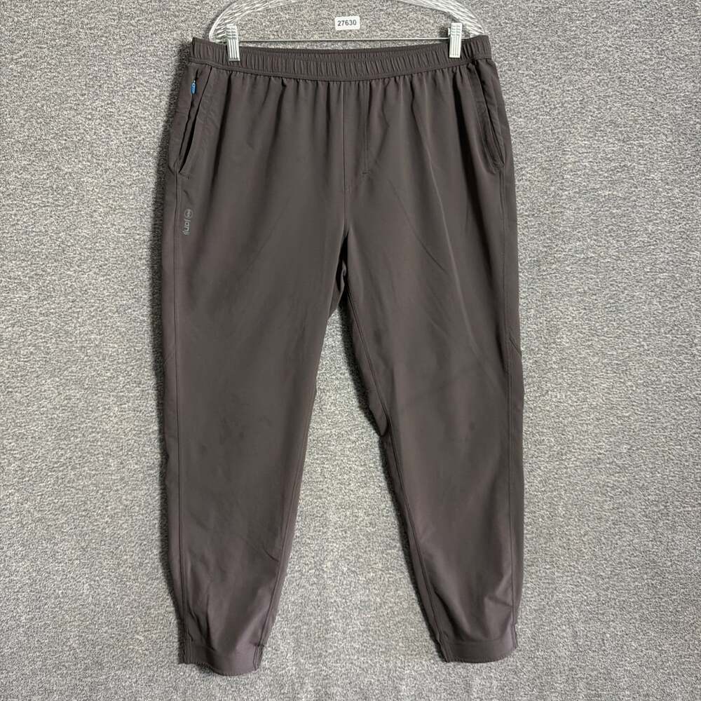 Huckleberry Janji Men's XL Plum Polyester Transit Tech Tech Pants
